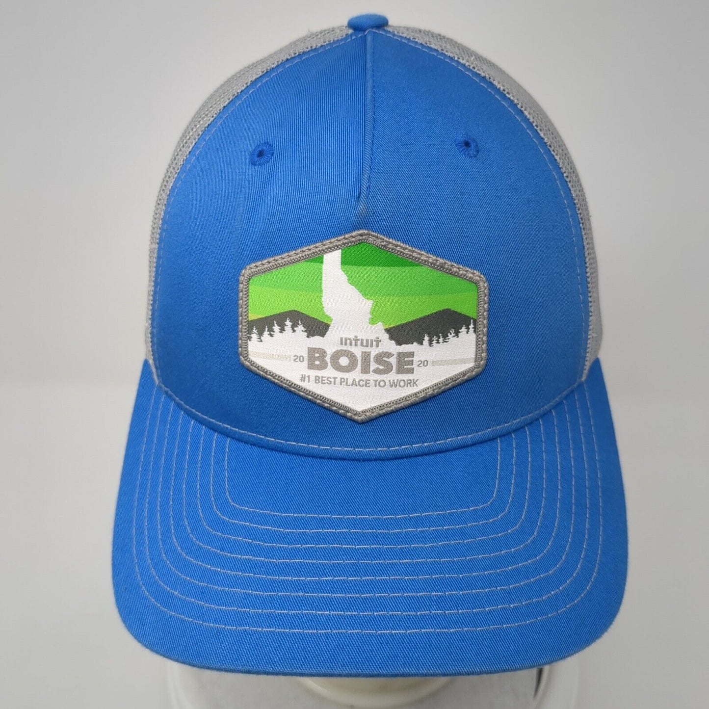 Intuit Boise 2020 #1 Best Place To Work Snapback Trucker Hat Multi OS Richardson