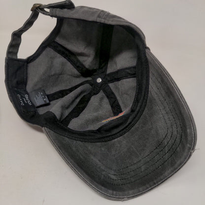 Pride Rainbow Heart Slideback Hat Gray OSFM Embroidered David And Young