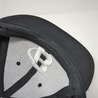 Bodybuilding.com Snapback Hat Black One Size Adjustable Embroidered