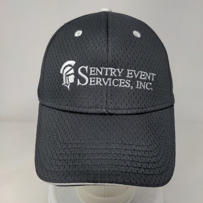 Sentry Event Services Inc Strapback Hat Black OSFM Embroidered Otto
