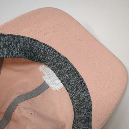 The North Face Baseball Cap Pink One Size Adjustable Embroidered Logo Cotton Hat