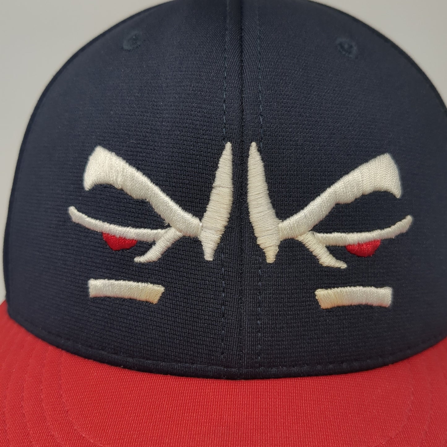 Richardson Fitted Hat Multi Medium Embroidered Logo Colorblock Flexfit