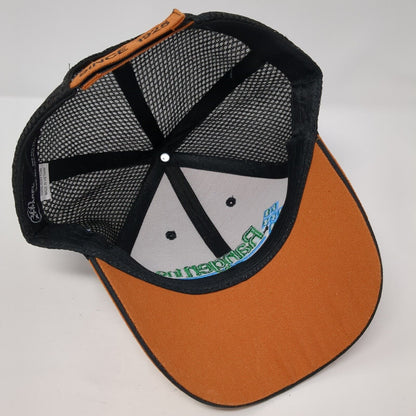 Rangen Inc Strapback Mesh Back Trucker Hat Multi One Size Embroidered