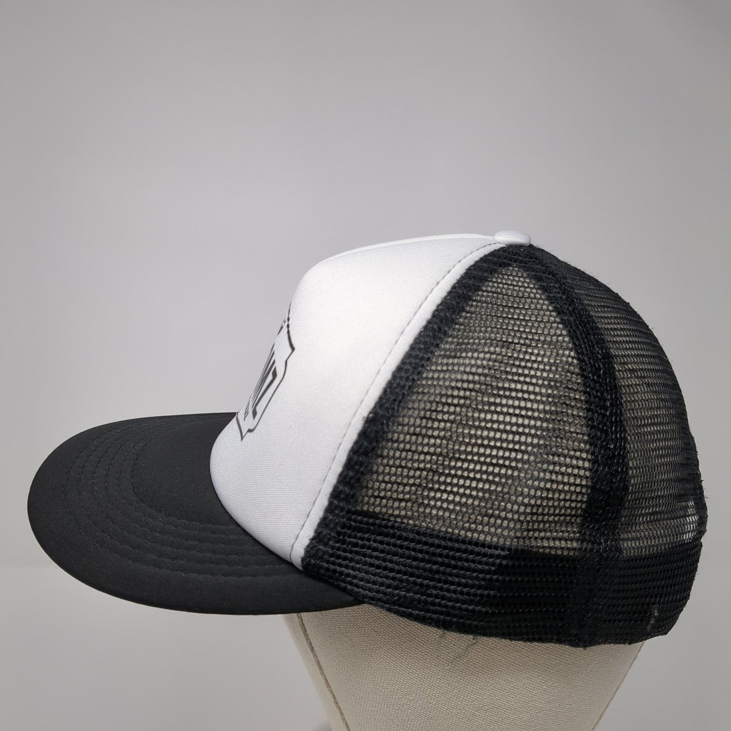 Viet-Nomz Snapback Mesh Back Foam Trucker Hat Multicolor Graphic Logo