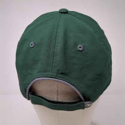 Mustangs Strapback Hat Green OS Adjustable Embroidered R. Active Richardson