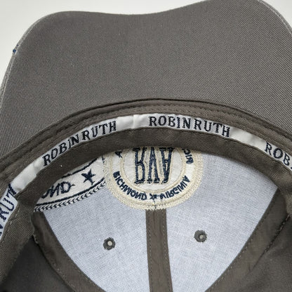 Robin Ruth Richmond Virginia RVA Gray Baseball Cap One Size Blue White Hat