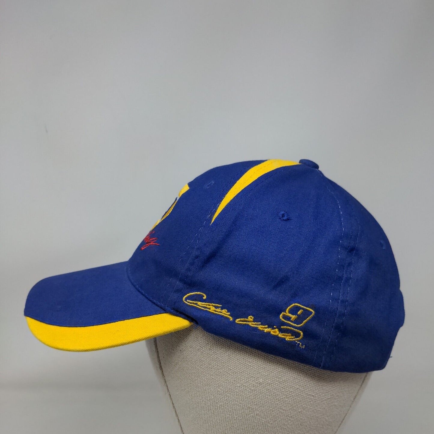 NAPA Racing Strapback Hat Blue Yellow Ron Capps #28 Chase Elliot OSFM