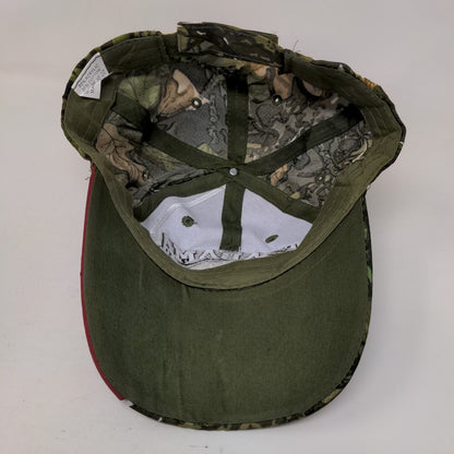 Alabama AL Strapback Hat Camouflage One Size Adjustable Embroidered Patriotic