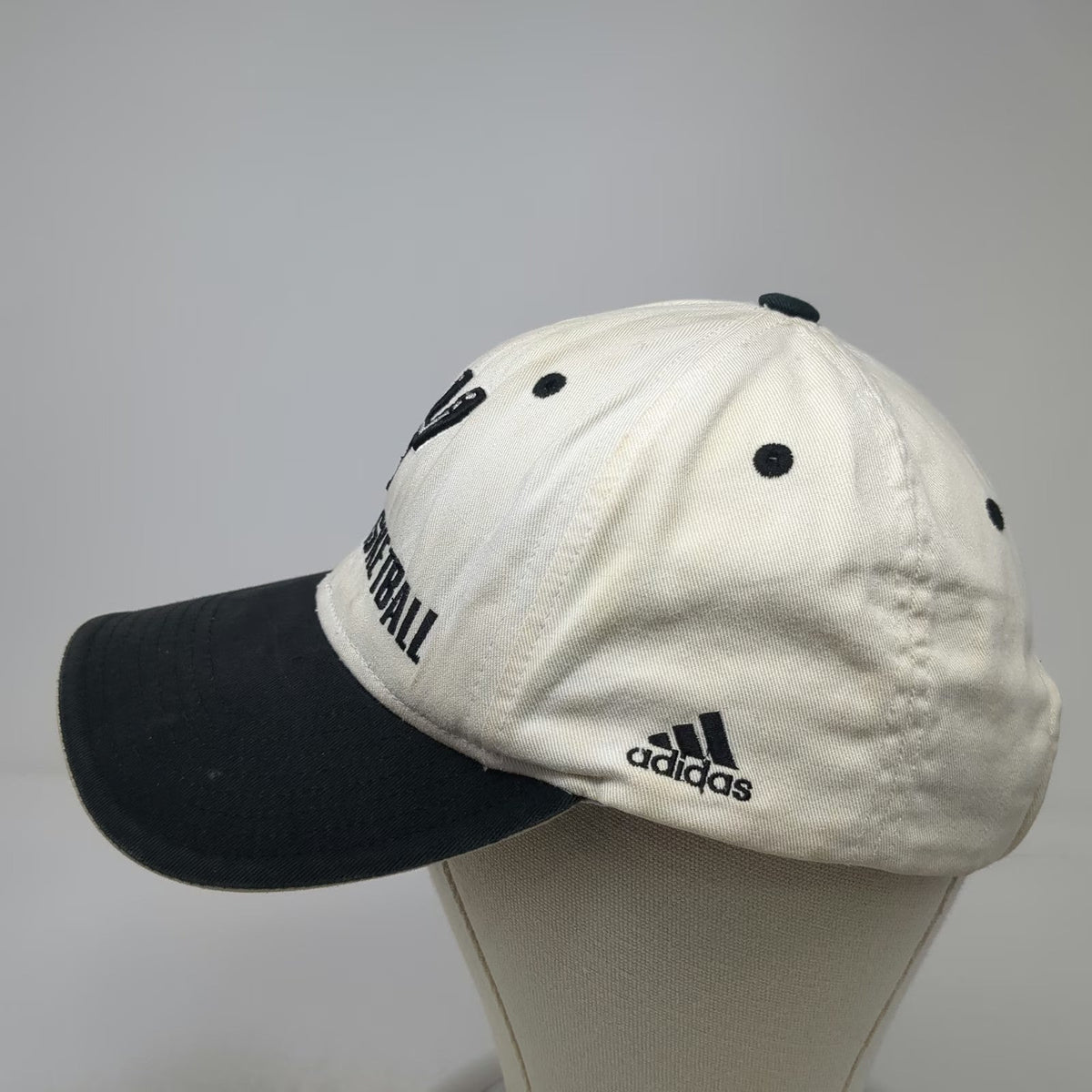 Adidas San Antonio Spurs NBA White Baseball Cap One Size Strapback West Logo Hat