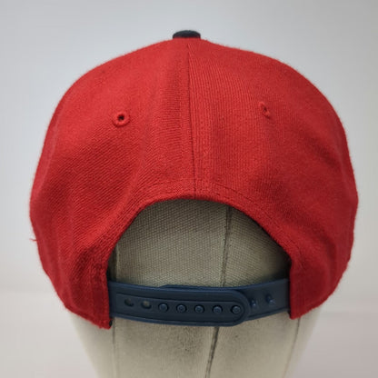 '47 Lakewood Blueclaw MiLB Red Snapback Hat One Size Autographed SAL Patch OSFM
