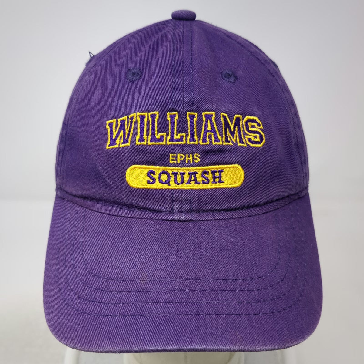 Outdoor Cap Williams Ephs Squash Hat Purple One Size Baseball Cap Slideback Logo