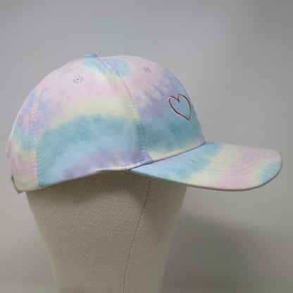 Bubba Gump Baseball Cap Blue Pink One Size Daytona Beach Heart Tie Dye Hat