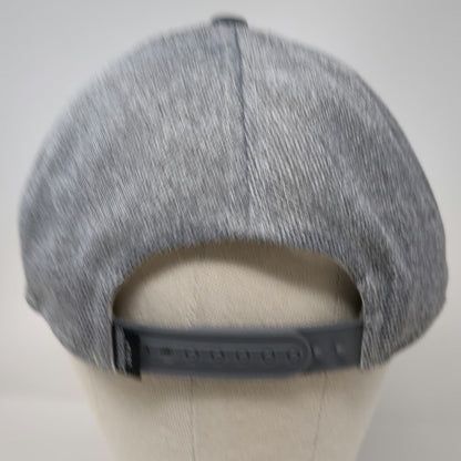 Bridgestone Golf Snapback Gray One Size Mesh Back Structured Logo Patch Hat