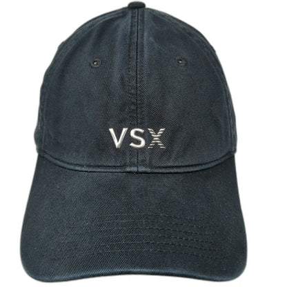 Victoria's Secret VSX Baseball Cap Black One Size Slideback Cotton Logo Hat