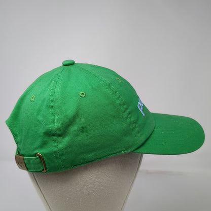 Kate Spade New York Baseball Cap Green One Size Party Hat Embroidered Cotton