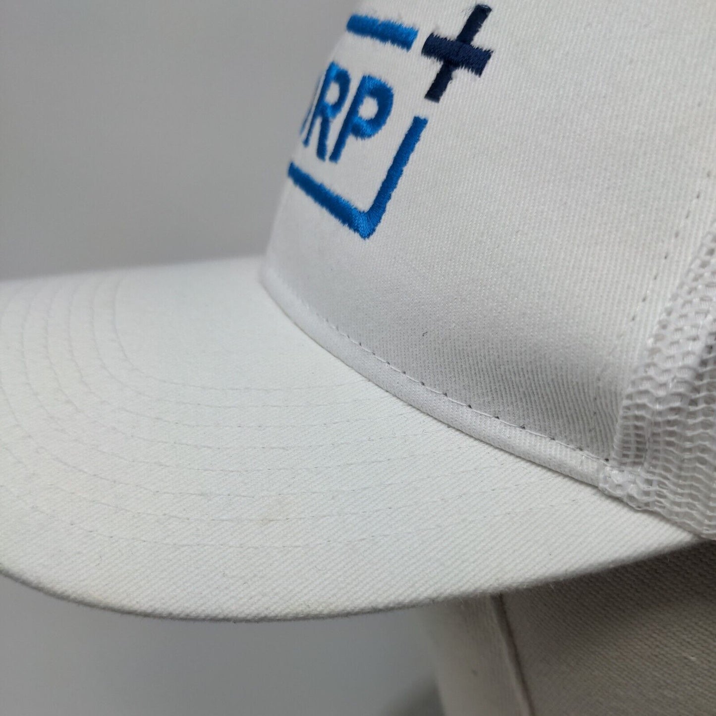 Corp+ Motel Studio 6 Snapback Trucker Hat White One Size Mesh Back