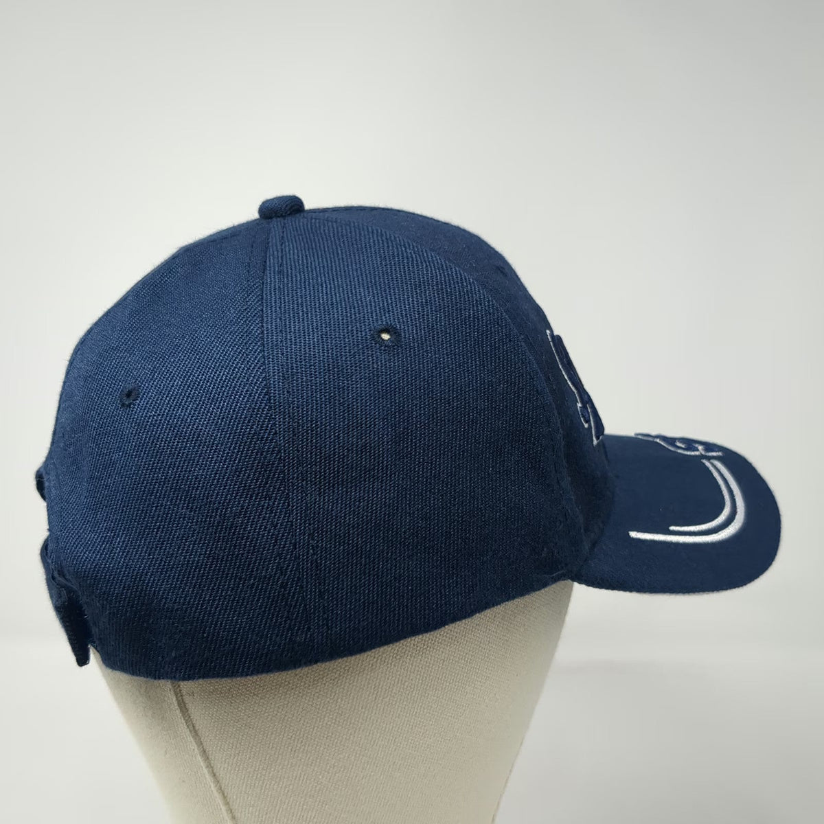 San Francisco SF Blue White Baseball Cap One Size Embroidered Strapback Hat