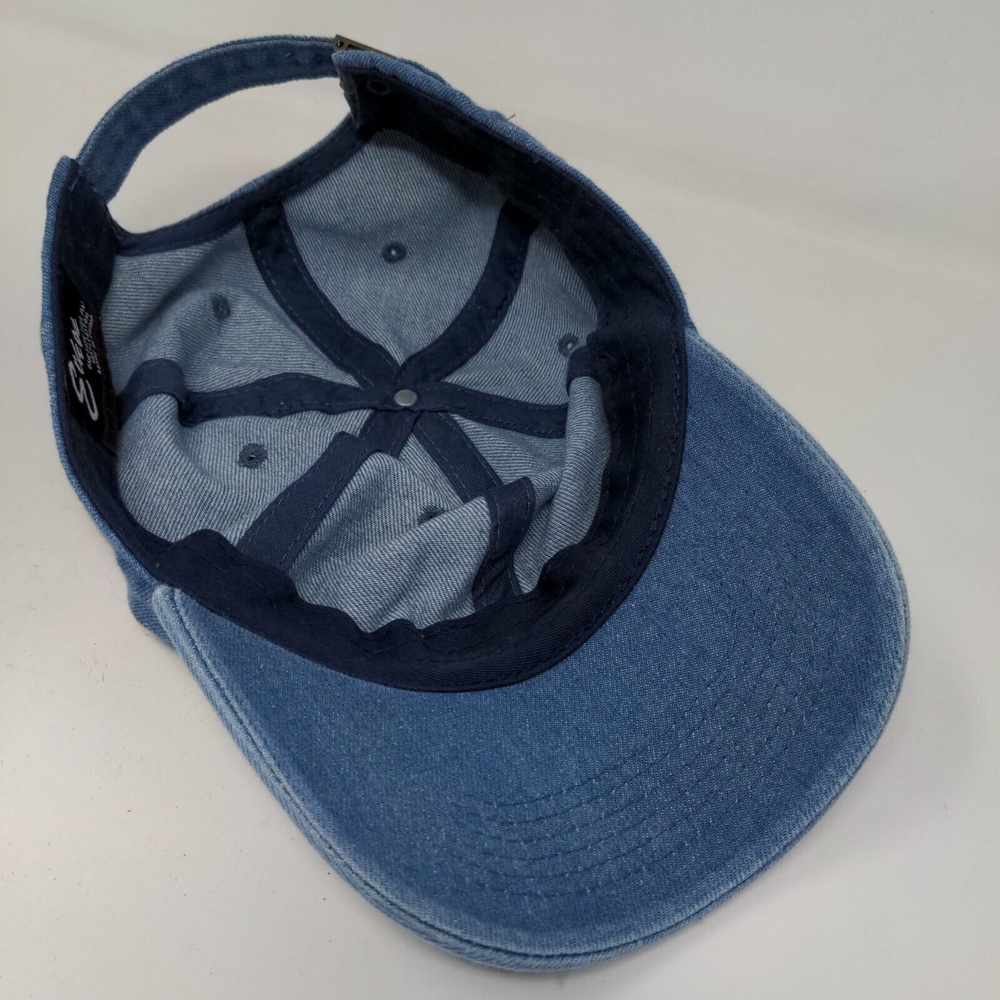 K&B Trading Corp Men's Slideback Hat Blue Size OSFA Blank Cotton