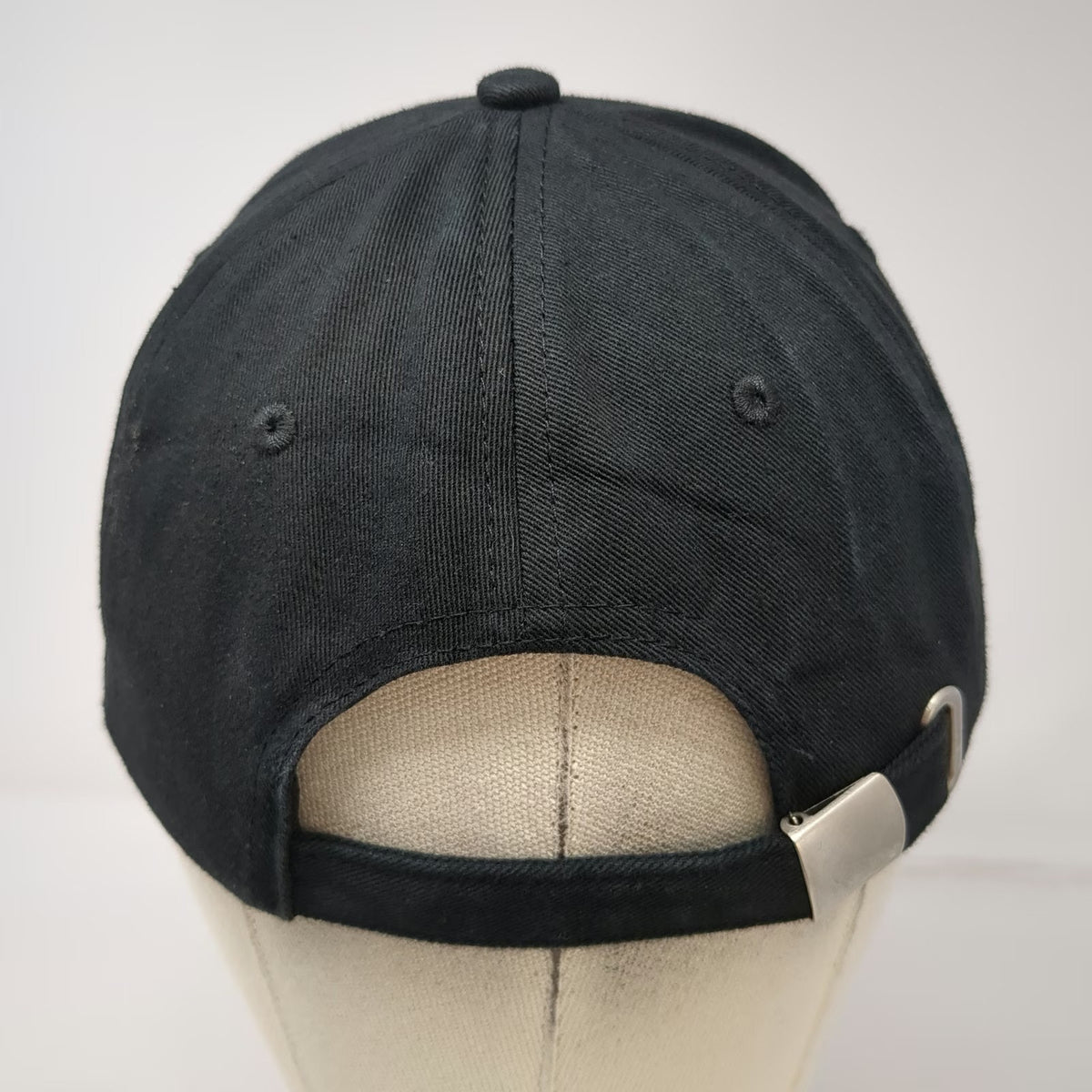 Primo Taglio Deli Black Baseball Cap One Size Cotton Patch Logo Slideback Hat