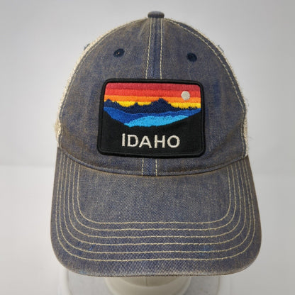 Idaho Snapback Trucker Hat Multicolor OS Adjustable Embroidered Mesh Back Legacy