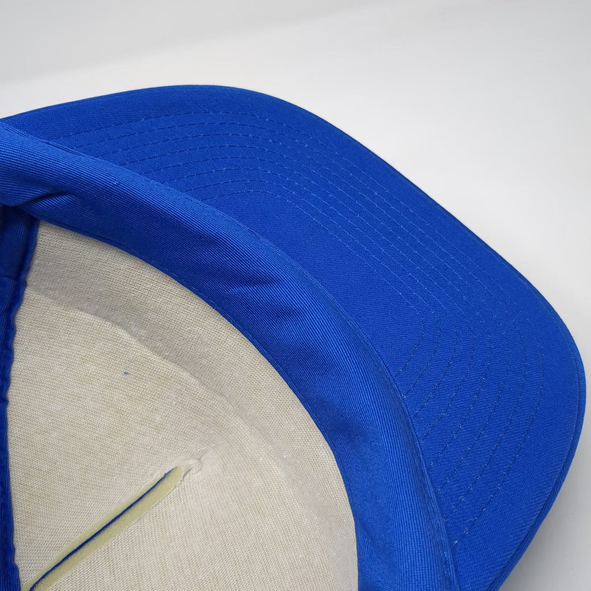 The Cincey Cap Blue Trucker Hat One Size Mastic Building Mesh Snapback Rope Cord