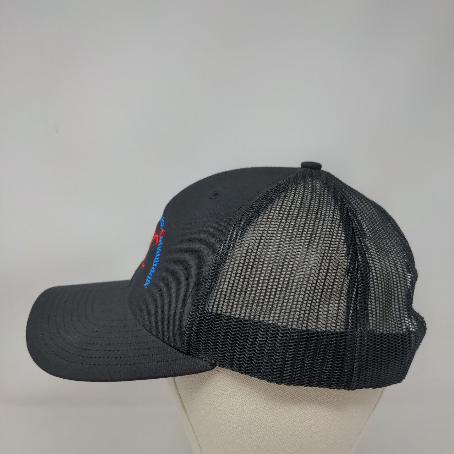 PBC Professional Business Consultants Snapback Trucker Hat Black OS Richardson