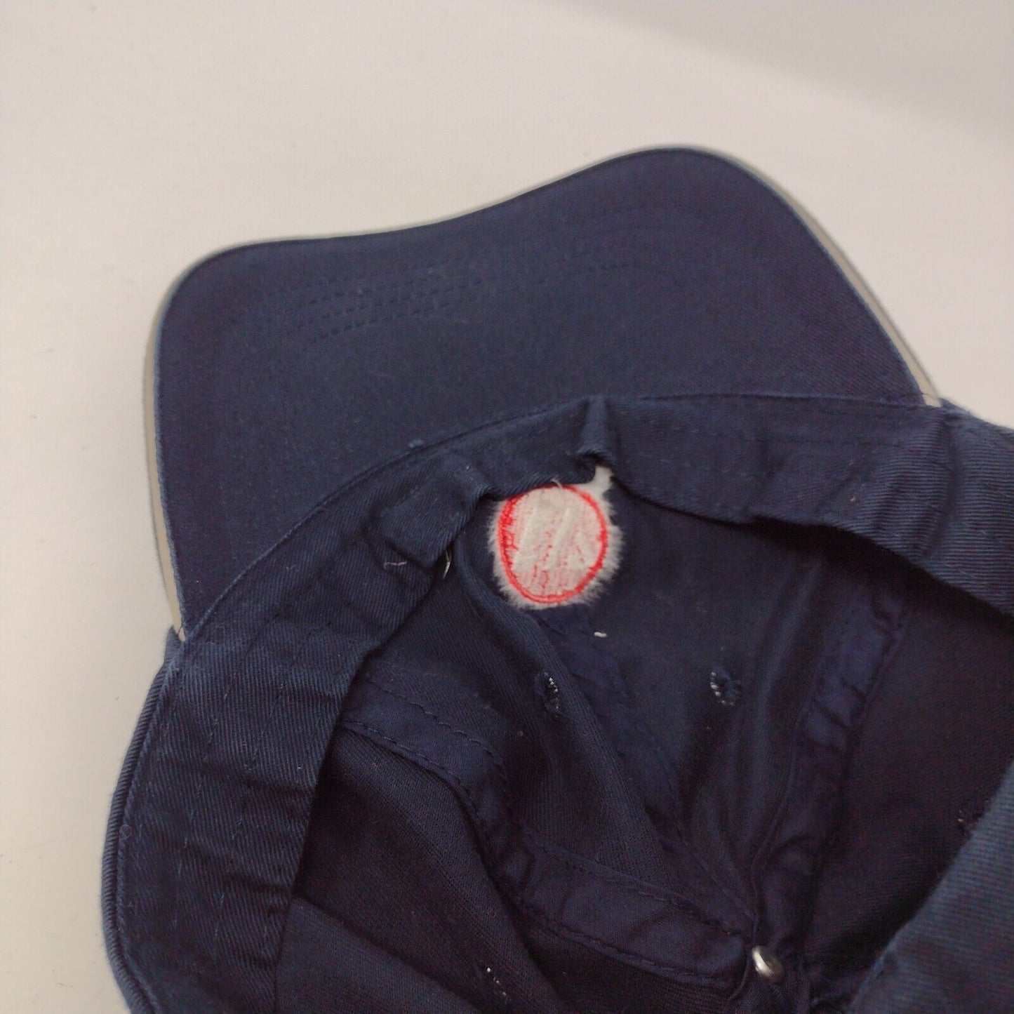Washington Slideback Hat Blue OSFA Adjustable Embroidered Fahrenheit Cotton