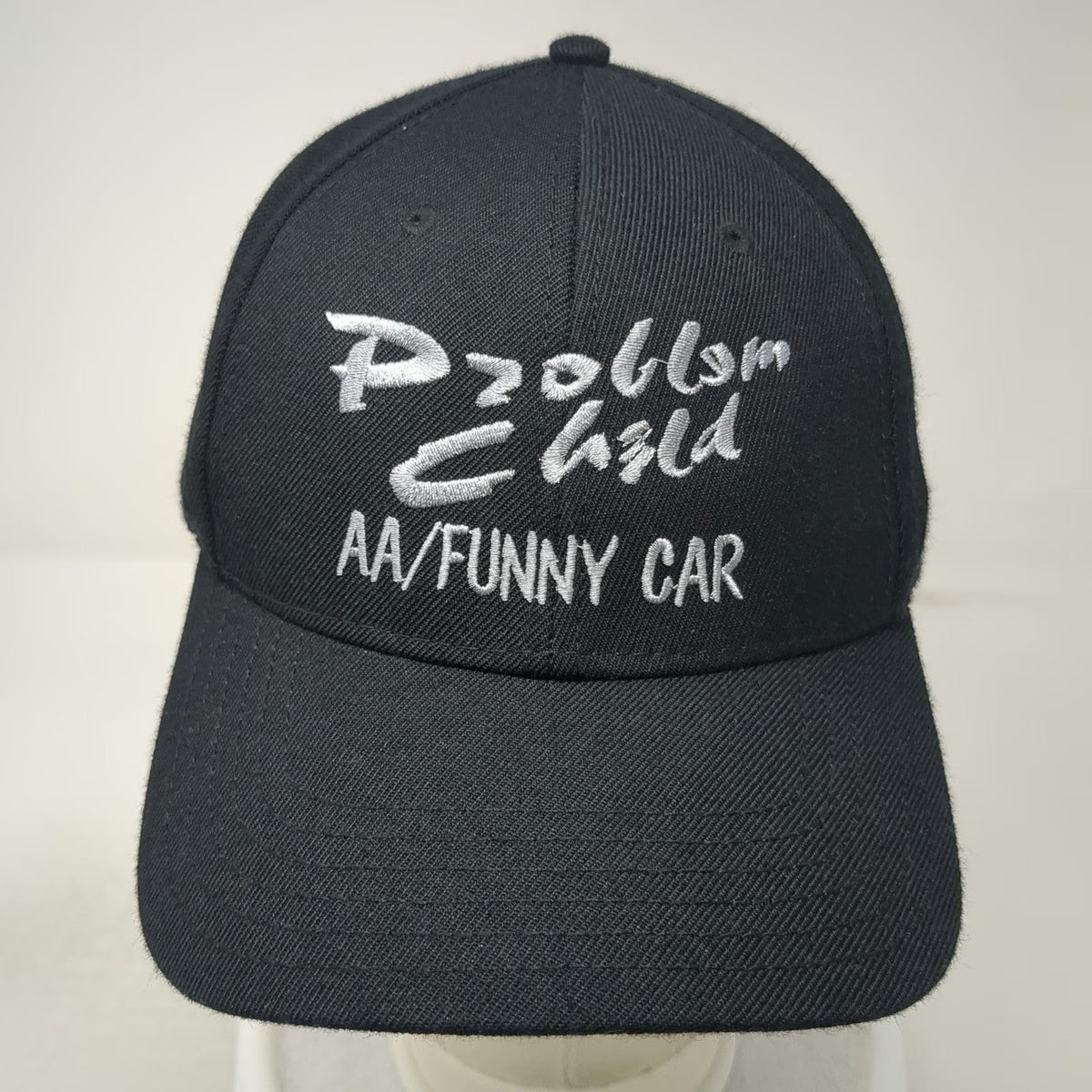 Otto Baseball Cap Black One Size Problem Child AA Funny Car Drag Racing Logo Hat
