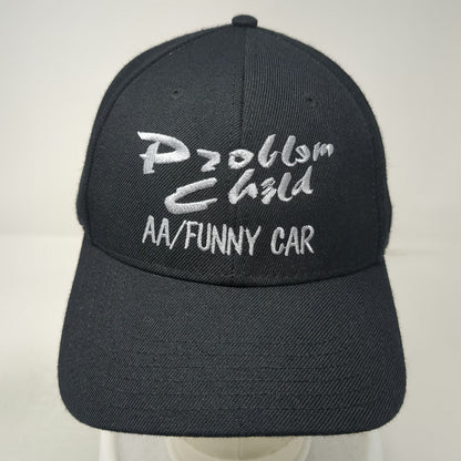 Otto Baseball Cap Black One Size Problem Child AA Funny Car Drag Racing Logo Hat