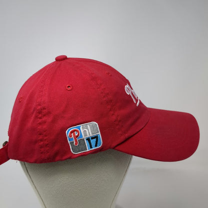 Genuine Merchandise Philadelphia Phillies MLB Red One Size Baseball Cap Hat Logo