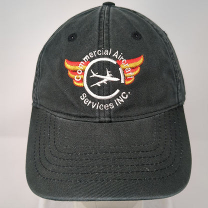 Drift Creek Outdoors Baseball Cap Black OSFM Commercial Aircraft Services hat