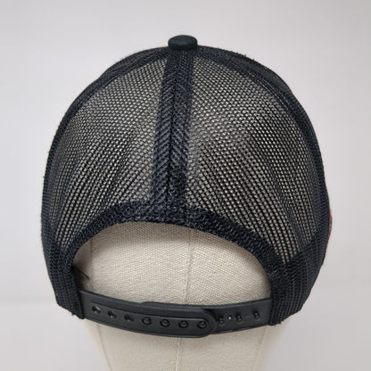 Outdoor Cap Trucker Hat Black One Size Mesh Back Embroidered Sunglo