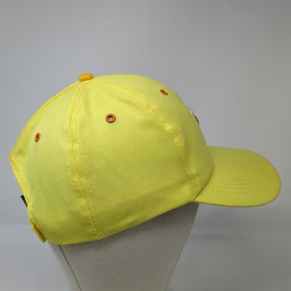 SOL Baseball Cap Yellow One Size Heart Arrow Embroidery Strapback Adjustable Hat