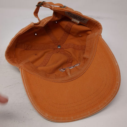 Imperial Baseball Cap Orange One Size The Creek Est 1963 Slideback Hat