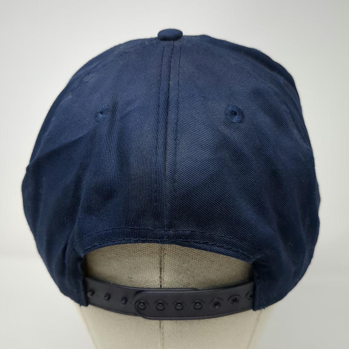 Pep Boys 5 Panel Blue One Size Snapback Rope Brim Hat Automotive Parts Service