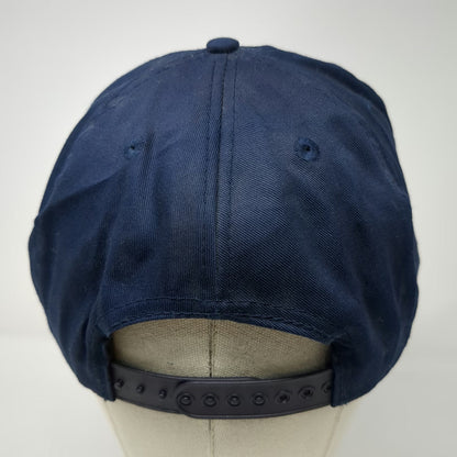 Pep Boys 5 Panel Blue One Size Snapback Rope Brim Hat Automotive Parts Service