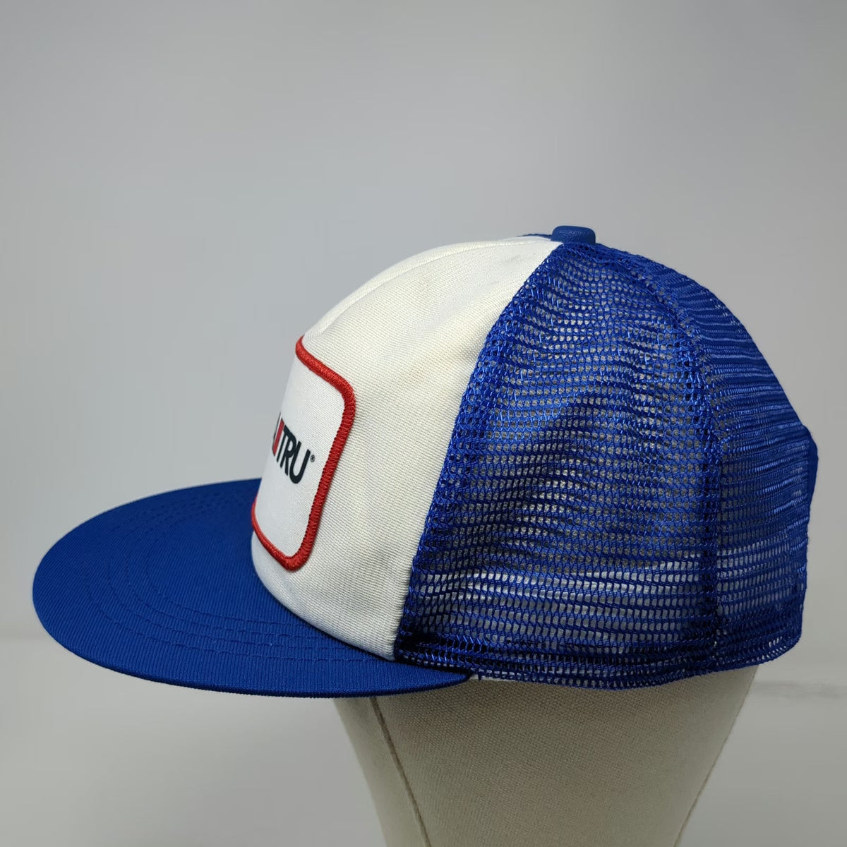 Therma-Tru Doors Trucker Hat Blue One Size Mesh Snapback Made In USA Patch