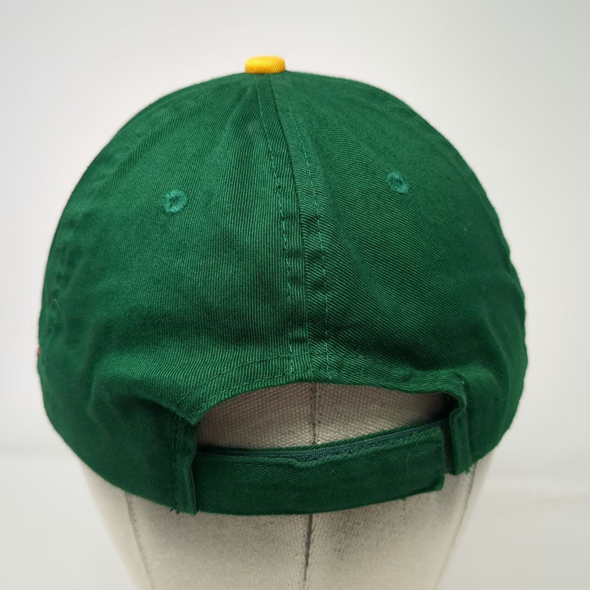 Oakland Athletics MLB OC Sports Baseball Cap Green Yellow White OSFM Strapback