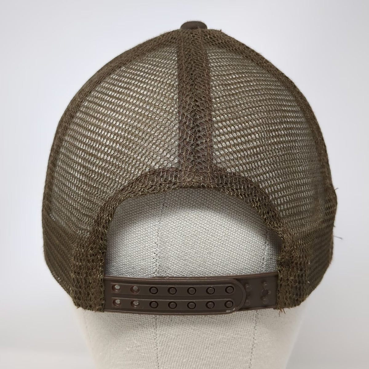 Cobra Trucker Hat Brown One Size Elk Deer Antler Patch Bulletprufe Graphic Mesh