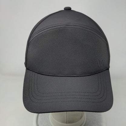 Unbranded Strapback Hat Gray One Size Adjustable Laser Cut Solid