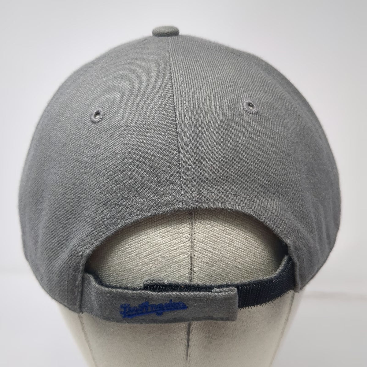 Los Angeles Dodgers MLB '47 Baseball Cap Gray White Blue One Size Strapback Hat