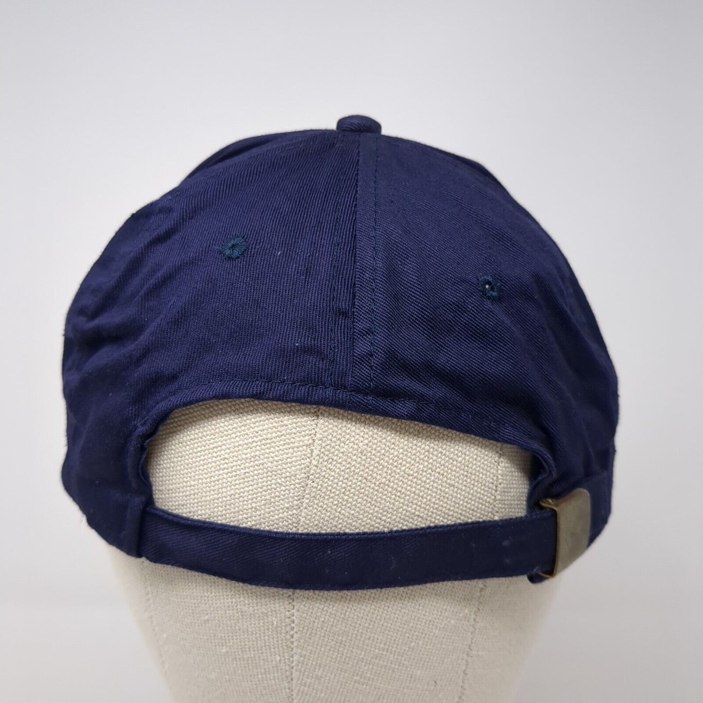 Niagara Falls Slideback Hat Blue One Size Solid Adjustable Embroidered