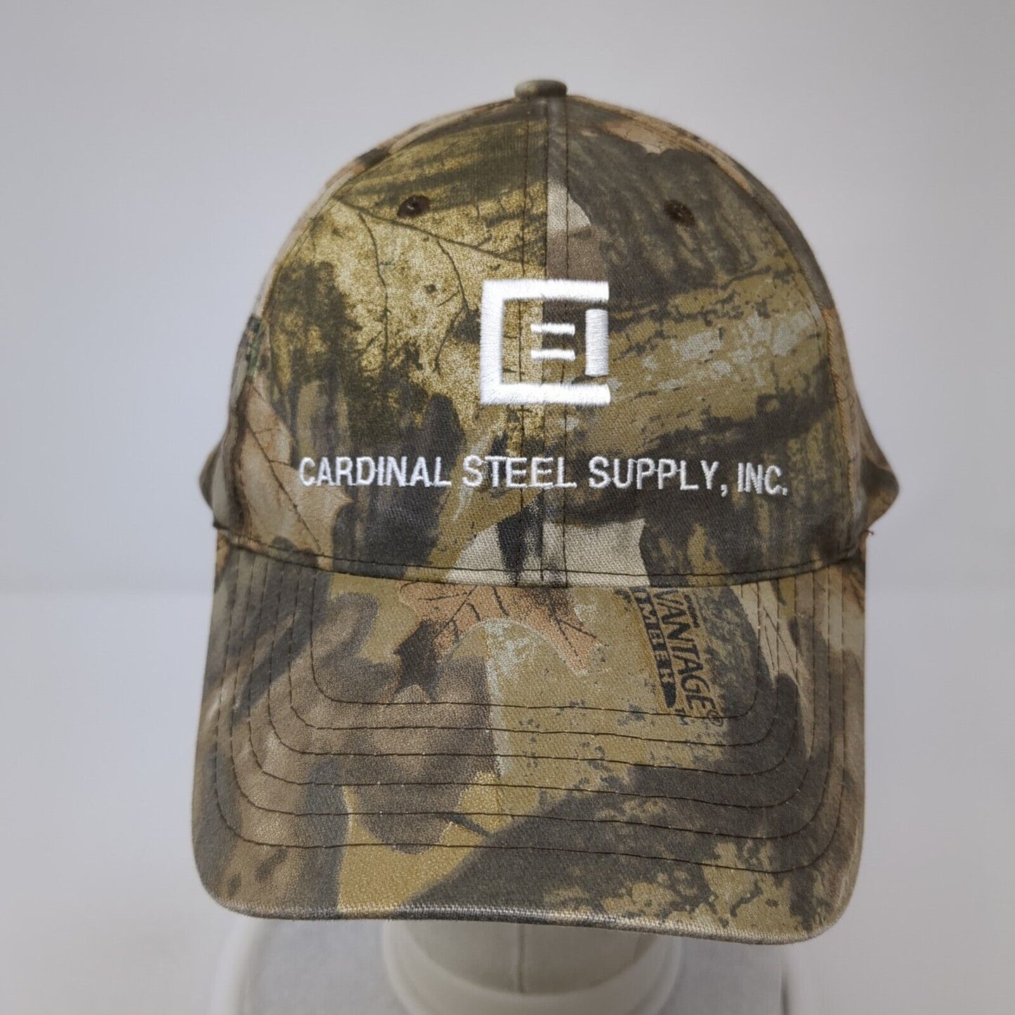 Cardinal Steel Supply Inc Snapback Hat Camouflage One Size Adjustable Legend