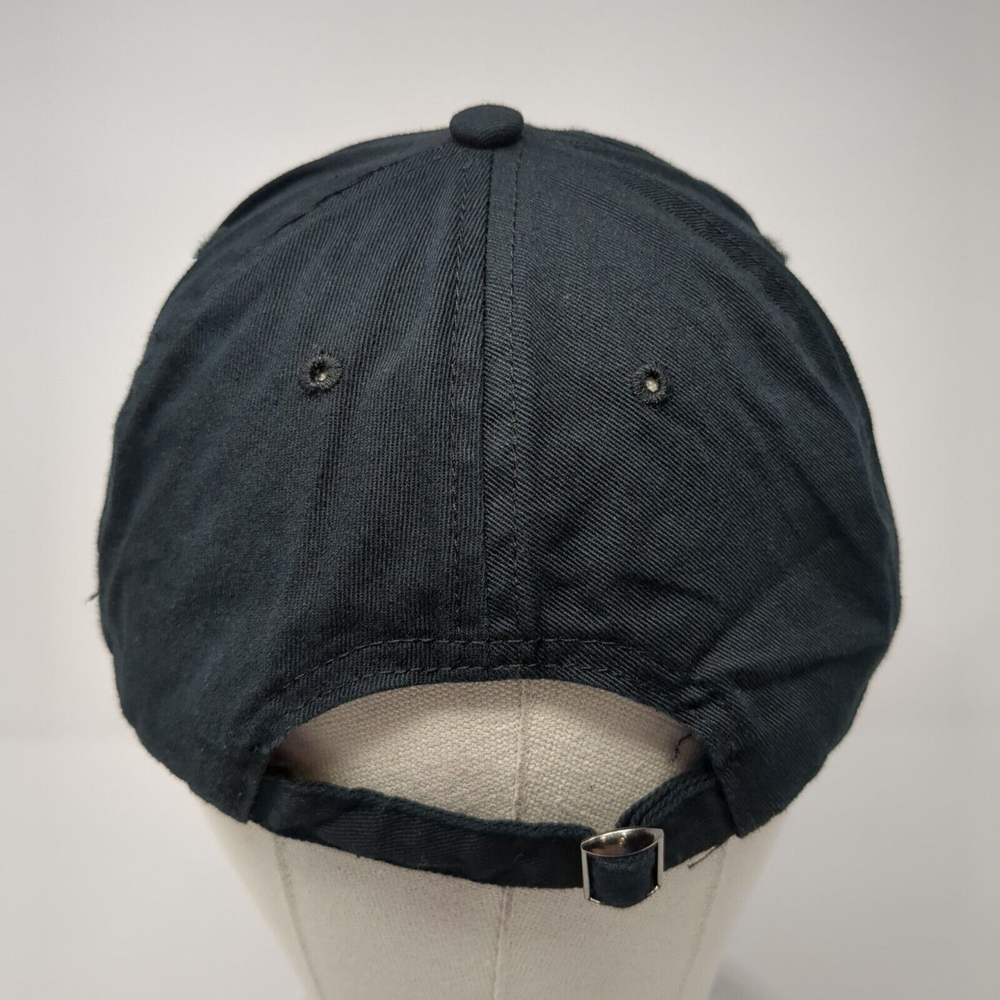 ESPN Slideback Hat Black One Size Adjustable Embroidered Pacific Essentials