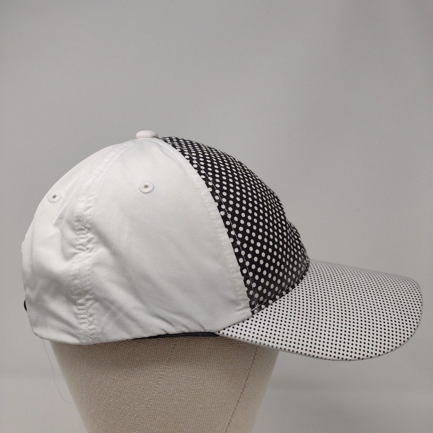 Nike Golf Strapback Hat Multi OSFM Adjustable Polka Dot Swoosh 6 Panel