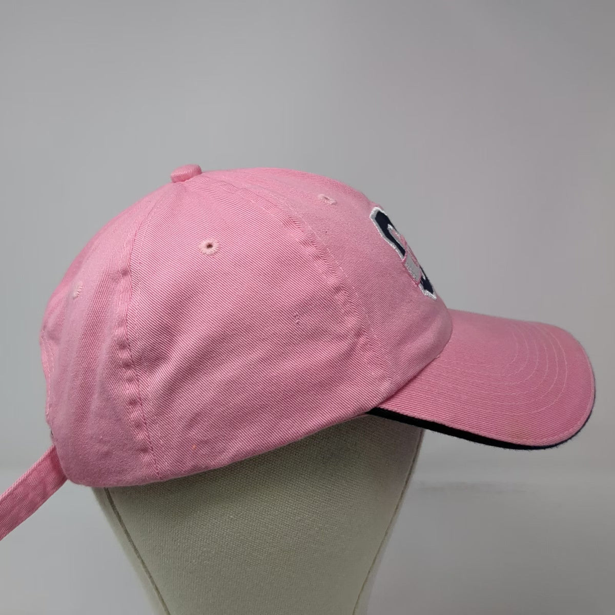 Bay State Apparel Baseball Cap Pink Blue One Size Cape Cod CC Embroidered Hat