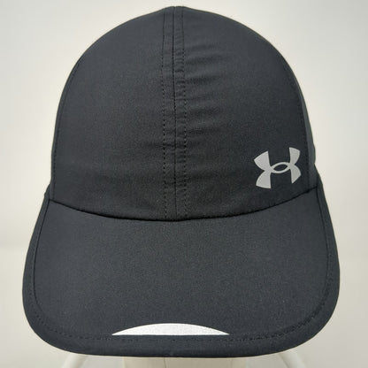Under Armour Baseball Cap Black One Size Hat Reflective Running Strapback