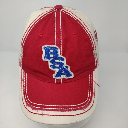 BSA Boy Scouts of America Strapback Hat Multi OSFA Colorblock 6 Panel