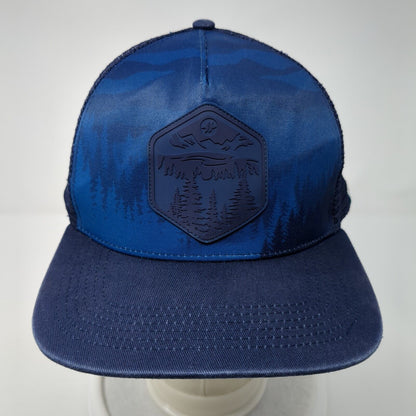 Hyperthreads Snapback Trucker Hat Camo One Size Mesh Back Patch Outdoor