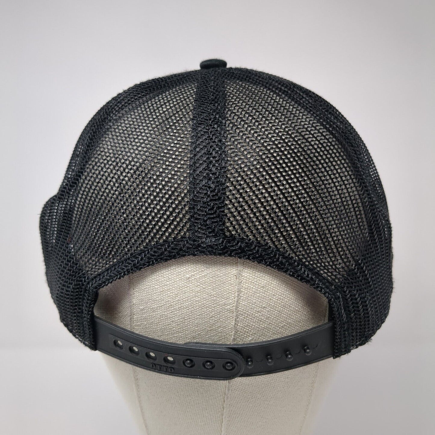 Advanced Heating & Cooling Trucker Hat Camo One Size Mesh Back Otto